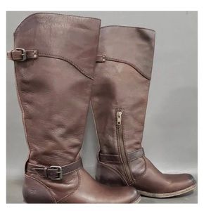Frye Phillip Tall Dark Brown Riding Boots size 6.5B